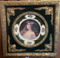 Vintage Mounted Plate